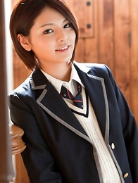 beautiful; japan idols; japan teens; japanese teens; outdoors; schoolgirls; solo; uniform; upskirt; 